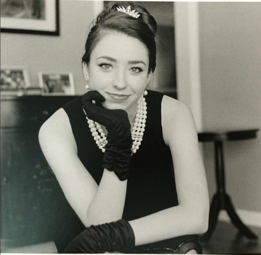 The Fashion of Audrey — Signora Audrey Hepburn Dotti photographed