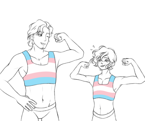 team awesome,,can you believe they invented being trans