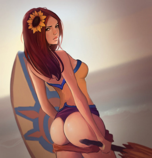 Kind of a Leona Fanart by mehisnewbz Source: League of Legends Hentai