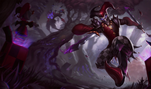 Shaco Splash - Evan Monteiro(Painted for Riot Games)