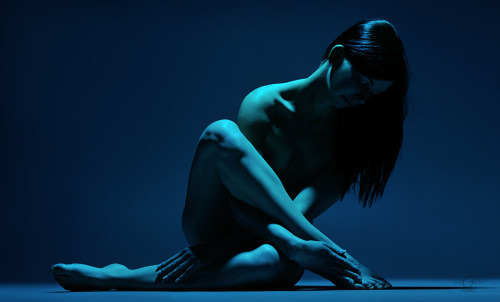 Porn Pics Blue Nude by euGen by euGen-foto 