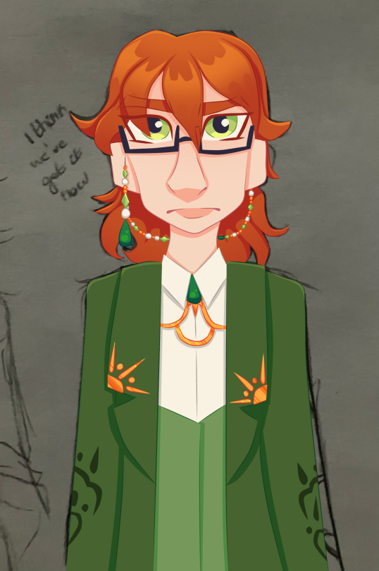 She Looked A Little Too Plain Compared To Her Coworkers So I Spruced Up Her Design A Bit