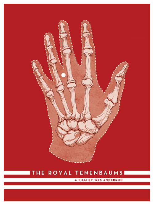 fuckyeahmovieposters:  The Royal Tenenbaums by Randy Ortiz