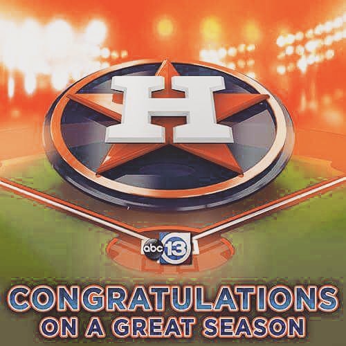 Nothing but love for the hometown team #astros Can&rsquo;t wait for next season!