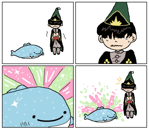 frogslovemewomenareindifferent:soon jinbesan will befriend the entire witch hat atelier cast. also h