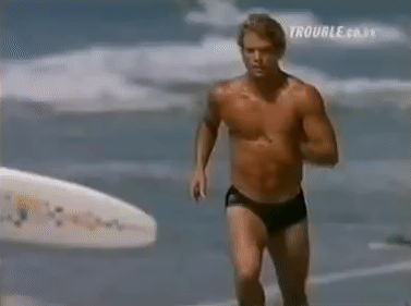 vintage-male-sensuality:   David Chokachi in Baywatch (1995-1999)  