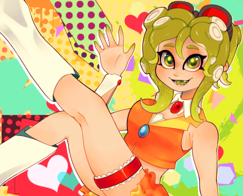 digitalsnail:i’ve seen a lot of splatoon renditions of miku, the kagamines, luka, meiko… but little 