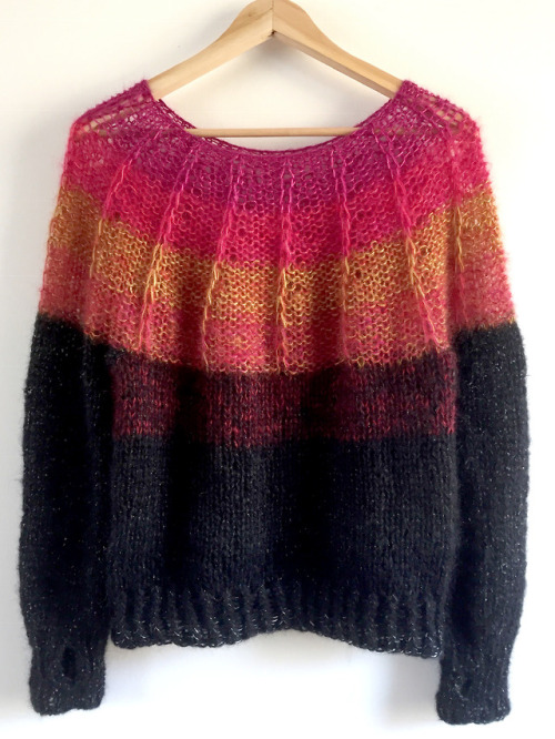 Concept 02-00a Sweater III - Maiami pattern via Katia Garne