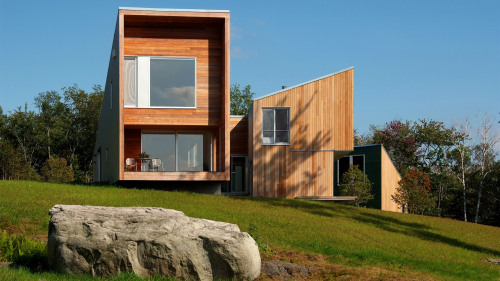 ombuarchitecture: PUTNEY MOUNTAIN HOUSEby Kyu Sung Woo Architects Good wood - love this, great find 