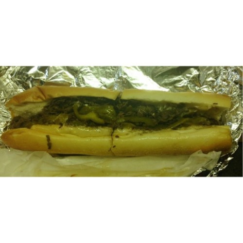 It's Legit #philly #cheesesteak (at Ishkabibble's Eatery)