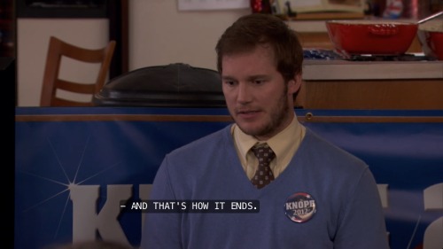 Andy Dwyer: An angel without wings.