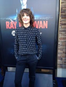 moennigfan:Kate Moennig, Ray Donovan Season 2 premiere, Malibu, july 9th 2014.