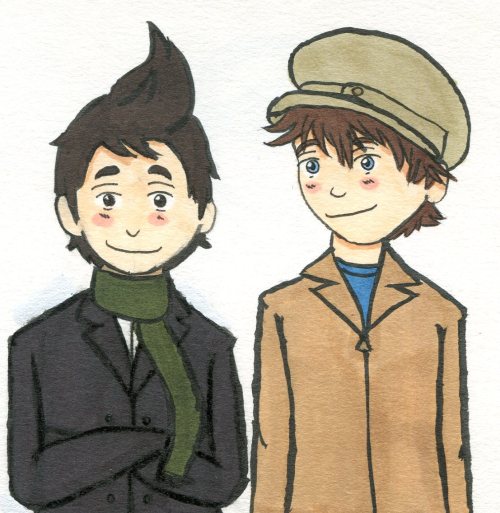 1863-project-art: Two-thirds of the Chuggington Dweeb Brigade.