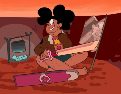 gay-communist: yal obsessing over the pink diamond reveal, im still in awe over stevonnie’s stubble <3
