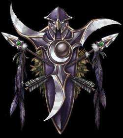 geekytattooideas:  The crest of the Night Elf race from WoW.   The ‘Icon of Wisdom’