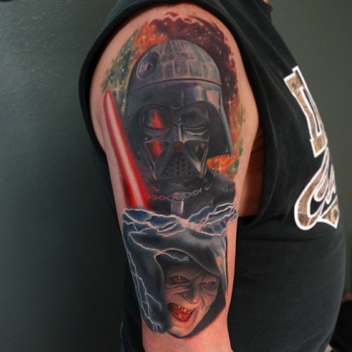 nothindoin:  tattoo by Andres Acosta