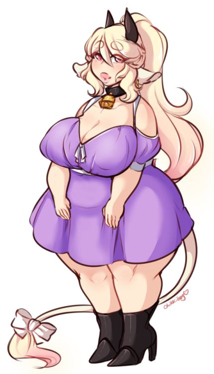 queenchikkibug: random moo girl design ;o