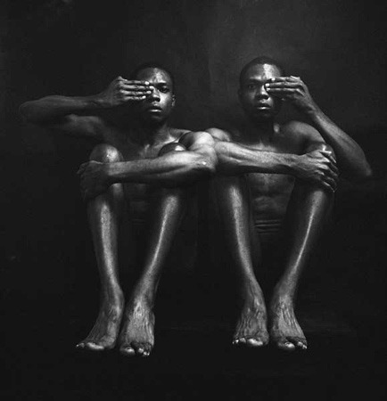dynamicafrica:  There’s an incredible sense of both empowerment and vulnerability present in these black-and-white photographs, taken by Rotimi Fani-Kayode, that explores the complexities of sexuality and hypersexuality, eroticism, intimacy, agency