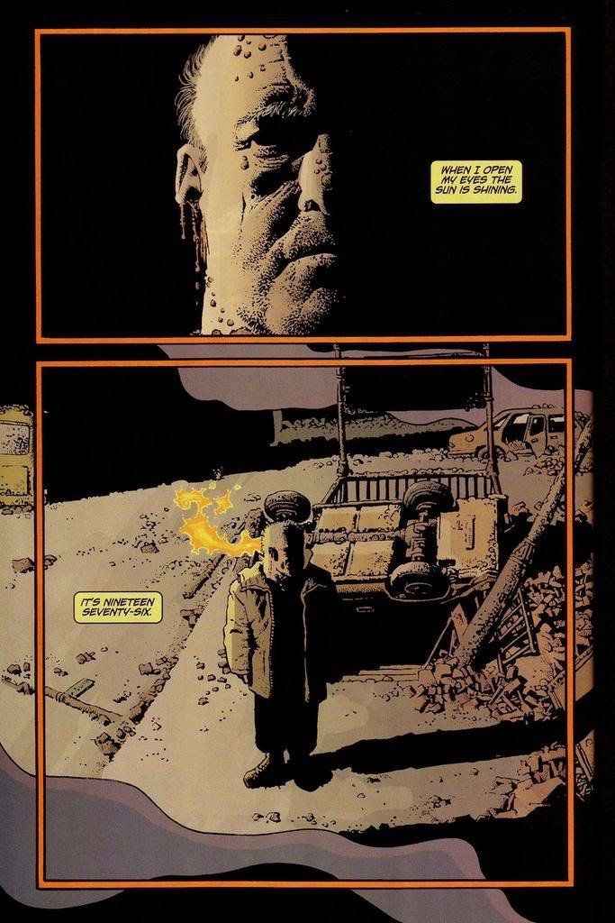 ungoliantschilde:  the Punisher: the End, as illustrated by Richard Corben, colored
