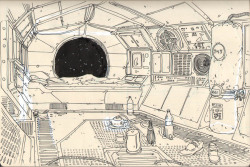 liamcobb:  bedroom in space 