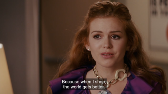 Confessions Of A Shopaholic Movie Quotes | Explore Tumblr Posts And Blogs | Tumgir