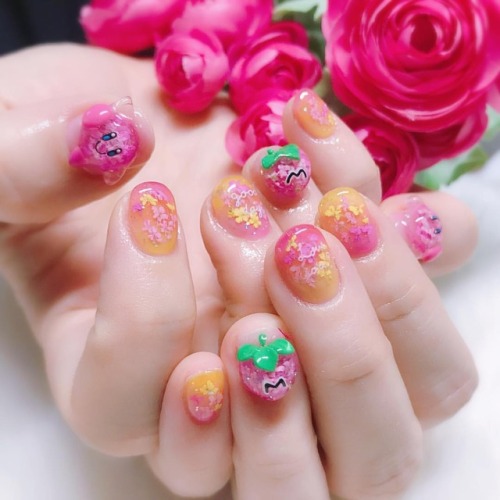 押し花カービィ PREGEL ドロップのイエロー.ピンク.ライナーカラー きまぐれキャット ステッカー（文字） Betty gel レジン.モールド PREXY 押し花 ジェル用3dパウダー #nai