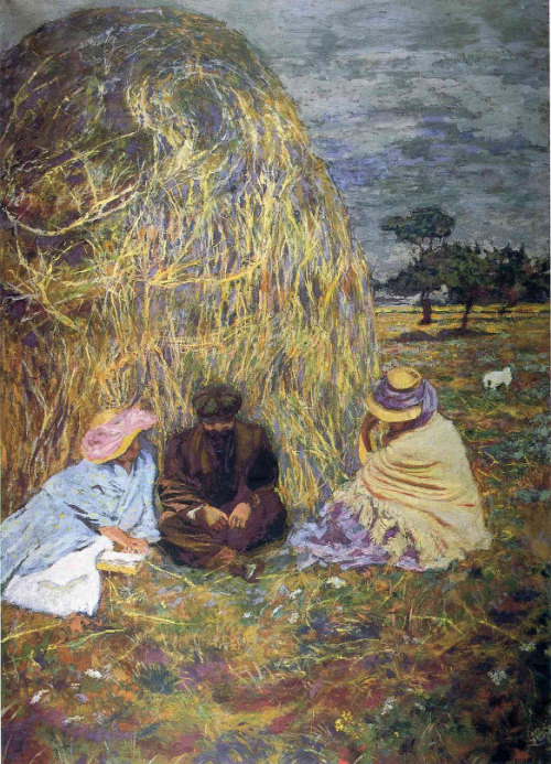 The Haystack - Edouard Vuillard 1907-08Post-impressionism