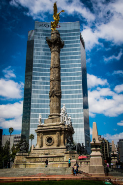 breathtakingdestinations:  Angel of Independence - Mexico City  Mexico (von Ted’s photos - For me &amp; you)
