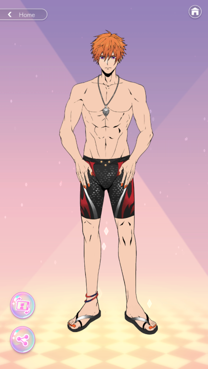 0beyme: Summer outfits I could unlock… Not a single nipple.  Beel and Levi are always lo