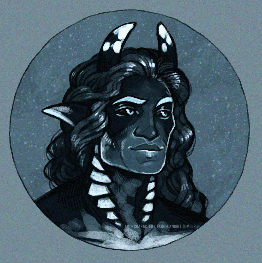 fangedknight: a manta ray merman!! he doesn’t have a name yet, but… i’m very