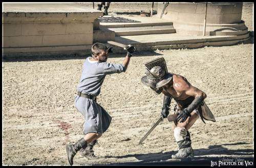 Le combat fait rage dans l'arène ! www.facebook.com/lesphotosdevio