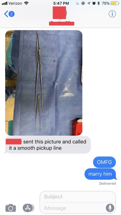 how to flirt in the OR