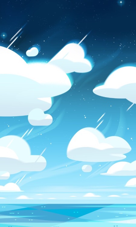 nascole:Fluffy cloud wallpaper from Steven Universe