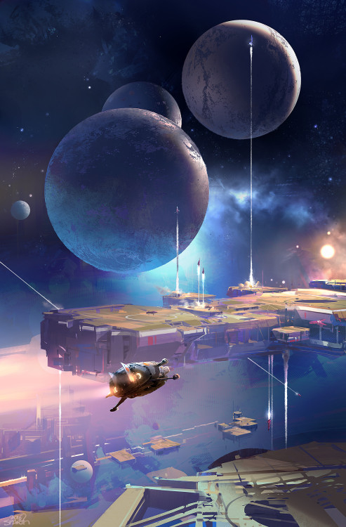 theamazingdigitalart:The amazing digital art ofsparthBeginner’s Guide to Digital Painting in Photosh