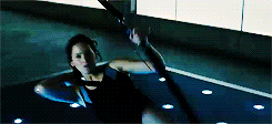 mockingjayupdates:  Extended Katniss training scene (x) 
