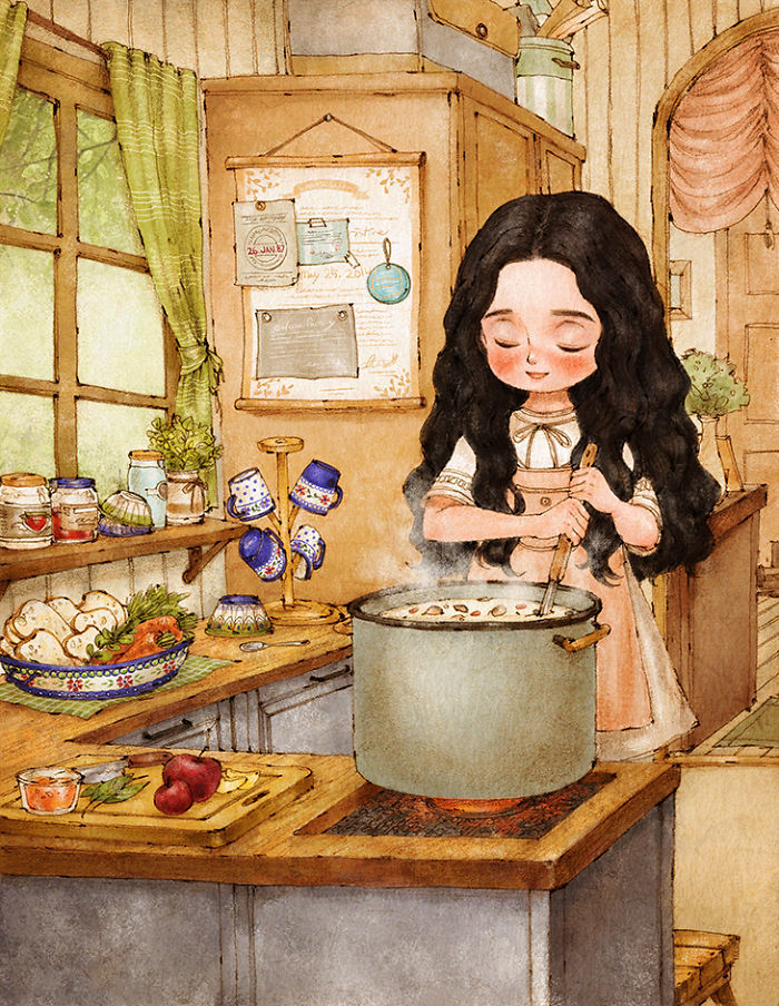 voiceofnature: “The Diary Of A Forest Girl. Aeppol is an artist who tries to capture
