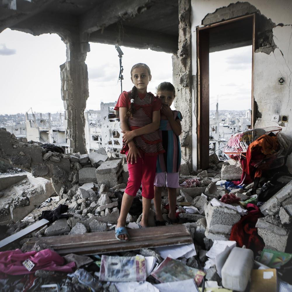 yourfavmoroccan:  portraitsofmiddleeast:   What Once Was - Part 2: Gaza’s children