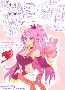 shandisworld: Wanted to do some little reference about Layla (Nalu daughter) ‘ V ’