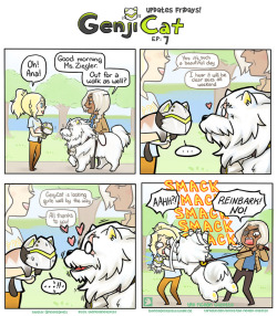 thepigeongazette:  yo I’m totally digging ana’s casual clothes… anyways Ep 7 of this GenjiCat installment! 