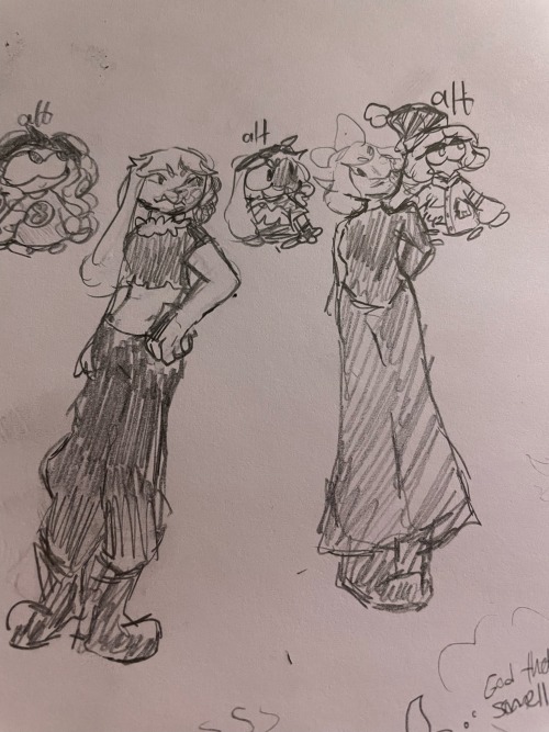 Doodle Dump! With @chonkibeeboi Agent Ocs And Mine!