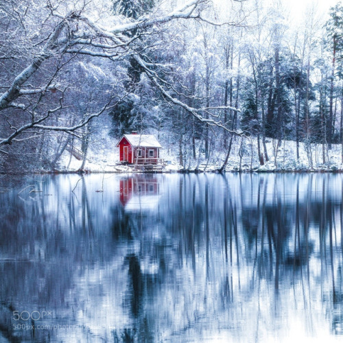 XXX superbnature: Red Hut by LauriLohi photo