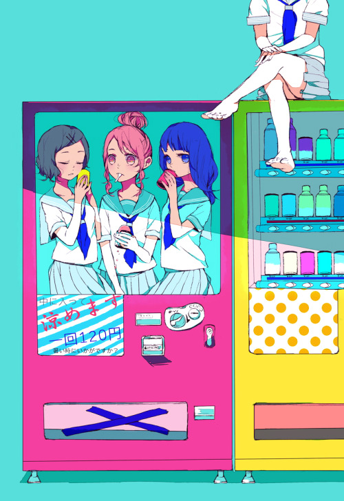 pariparisnow:  2011年夏に出したイラスト本から。 