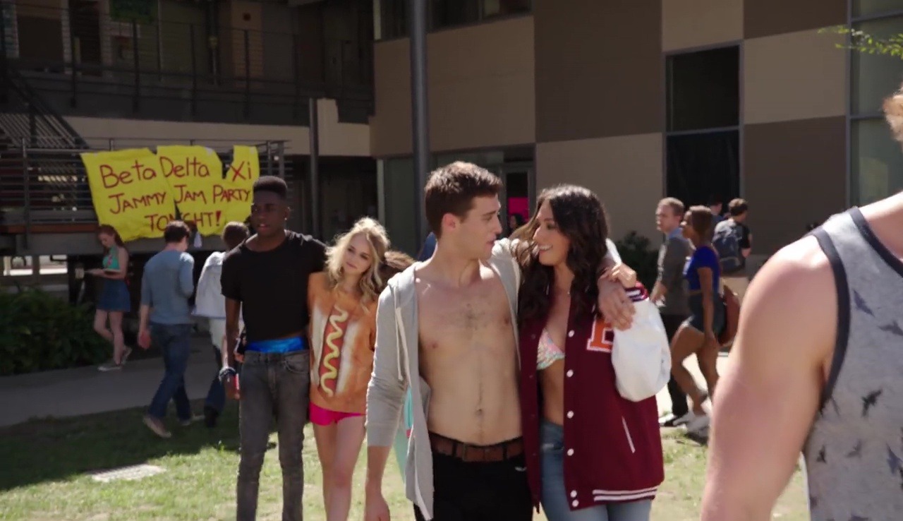 boycaps:Cameron Moulène shirtless again in “Foursome”