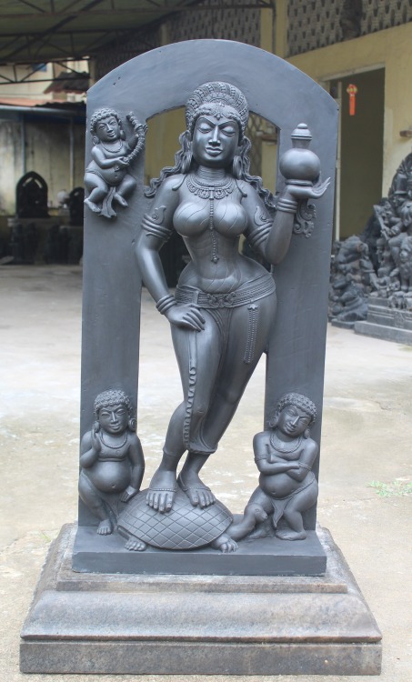 arjuna-vallabha: The Goddesses of the seven great sacred rivers of India: Ganga, Yamuna, Godavari, S