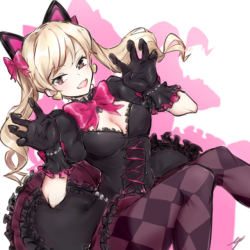 Borealisowl:black Cat D.va /   逗沙包  Src- Https://Www.pixiv.net/Member_Illust.php?Mode=Medium&Amp;Amp;Illust_Id=66967540Oq