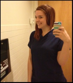 otherselfies:  Curvy medical assistant. Cough cough. 