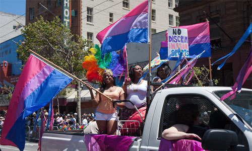 [San Francisco CA]: Bisexual/Non-Monosexual Contingent at SF Pride 2016All Bisexual/Non-Monosex