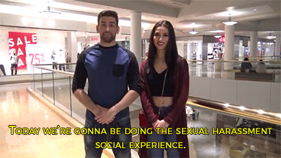 sizvideos:  The Sexual Harassment in Public Social Experiment, Guys vs Girls - Full