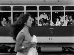 thephotoregistry: Cappellona Passes trolley, Rome, 1956 William Klein 