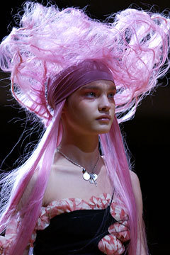 praial:Natalia at Jean Paul Gaultier Spring 2003